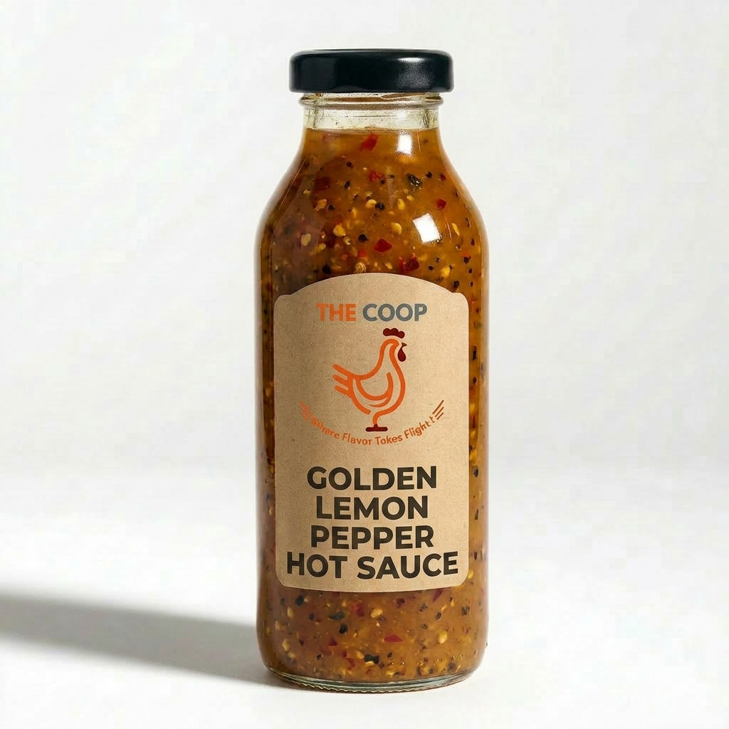 Golden Lemon Pepper Hot Sauce
